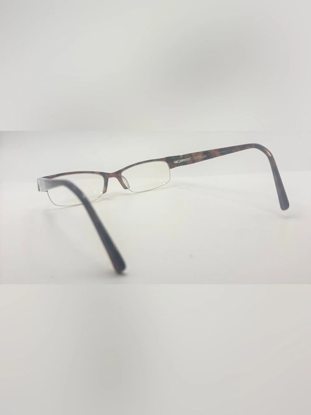 Ted Baker B805 Tortoise Oval Half-Rim Sunglasses Frames Only